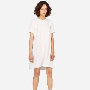 Everlane GoWeave A-Line Dress Bone White